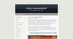 Desktop Screenshot of gudermenneskeskabt.dk